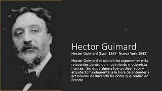 ARQUITECTO HECTOR GUIMARD EXPOSICION [upl. by Portugal]