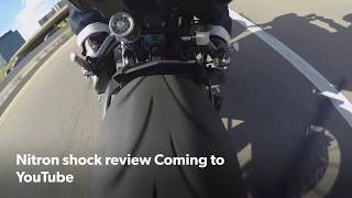 2018 XSR900 MOTORCYCLE SUSPENSION Nitron shock review [upl. by Nika271]