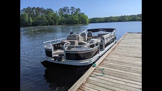 Ranger 200F  Fishing Pontoon Boat  Owner Review After 1 Year [upl. by Laurent1]