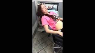 Belly Button Piercing experience 14 yr Old [upl. by Enalahs]