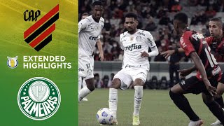 Athletico Paranaense vs Palmeiras Extended Highlights  Brasileiro CBS Sports Golazo SouthAmerica [upl. by Ardnikal]