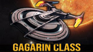 Gagarin Class Starship and Starfleet Yard 39 [upl. by Ludmilla]