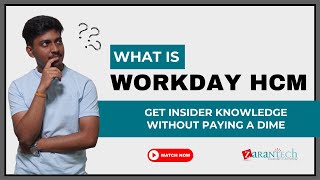 What is Workday HCM  ZaranTech [upl. by Geerts415]