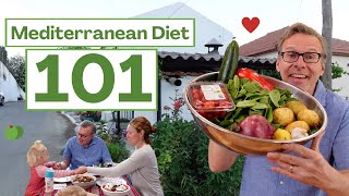 Mediterranean Diet 101  The Authentic Mediterranean Diet [upl. by Airdnahs196]