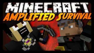 Minecraft AMPLIFIED Survival Ep 5  THIS TWO SHALL PASS [upl. by Ellmyer]