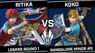 Ritika Roy vs Koko Link  ILG Bangalore Minor 5 [upl. by Garwood]