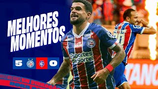 BAHIA 5 x 0 ITABUNA  MELHORES MOMENTOS  BAIANÃO 070224 [upl. by Ybrik]