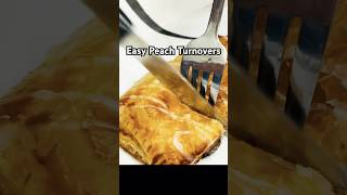 Easy Peach Turnovers with Canned Filling and Frozen Puff Pastry [upl. by Bradford735]