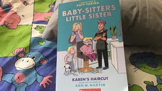 Read aloud of Babysitters KAREN’S HAIRCUT by Ann M Martin  Part 2  itsmomtime2267 [upl. by Sualohcin]