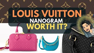 LOUIS VUITTON NANOGRAM 🥰 💓  WORTH IT SPRING SUMMER 2023 NANOGRAM SPEEDY REVIEW [upl. by Shulem]