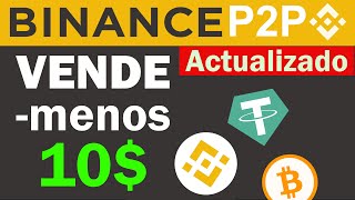 ¿Cómo vender menos de 10 en BINANCE  Paso a Paso WEB o APP [upl. by Ydal]