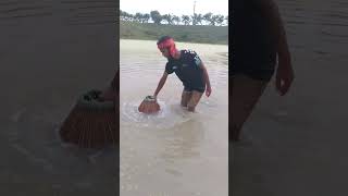 Village Traditional Bamboo Tools Polo Fishing Video Part64 fishing shorts fishing polofishing [upl. by Tut]