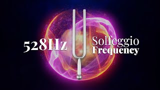 528 Hz Healing Frequency  Tuning Fork  Solfeggio Frequency  Sound Bath [upl. by Ardnod]