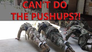 If You Cant Do The Exercise At Basic Training What Happens [upl. by Katzir603]