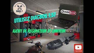 Utilisez DIAGBOX  ajout régulateur  limiteur  Peugeot  Citroën  DS [upl. by Auberbach]