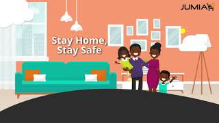 Jumia Helps You Stay Home And Stay Safe Away From Coronavirus [upl. by Selinski]