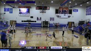 Parkston vs Sanborn Central Woonsocket VB [upl. by Sixla444]