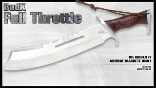 Gil Hibben IV Combat Machete Knife [upl. by Aljan826]