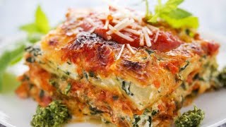 lasagna al forno super golosa 😉 con ricotta e spinaci [upl. by Ellary749]