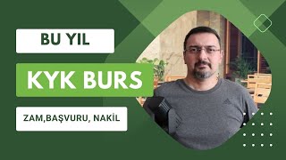 KYK BURS VE KREDİ BURS ZAM BAŞVURU NAKİL NE ZAMAN VE NASIL OLUR [upl. by Odelinda]