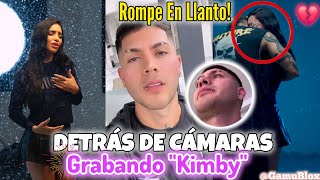 KIMBERLY LOAIZA ROMPE EN LLANTO EN EL DETRÁS DE CAMARAS GRABANDO KIMBY😥 [upl. by Odicalp655]