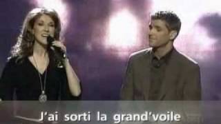 Celine Dion and Marc Dupré  Sous le Vent  Live Legenda [upl. by Eeimaj]