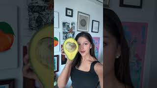 Check out this giant avocado fruit food tryingnewthings [upl. by Vidda]