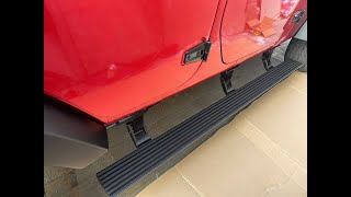 The latest power running boards for Jeep Wrangler have been shipped by Antisi Manufacturer [upl. by Teeniv121]