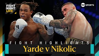 DOMINANT PERFORMANCE 💪  Anthony Yarde vs Marko Nikolic  Boxing Fight Highlights  FightNight [upl. by Broida]