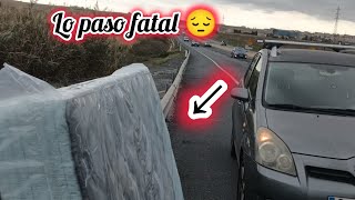 🔥 LO PASO FATAL SE CAYÓ EL COLCHÓN EN LA AUTOPISTA 😱 CASI ME MATO COMPRA CON LAS NIÑAS❤️‍🩹 [upl. by Reger644]