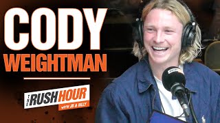 Cody Weightman  Luke Beveridge Elbow Injury amp Junior Career  Rush Hour with JB amp Billy [upl. by Ado]