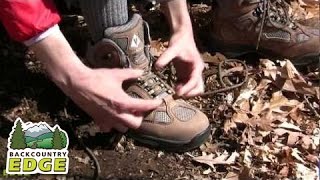 How to Lace a Hiking Boot For Better Fit [upl. by Haletta]