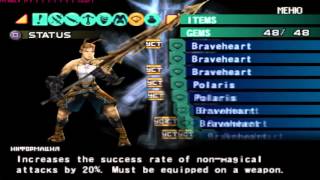 Vagrant Story where to find Holy Win Best Sword in Game [upl. by Scheld]