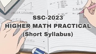 Higher Math Practical SSC 2024 [upl. by Nitnerb239]