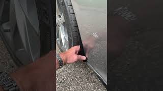 Paint protection that Installs in seconds ct5 cadillacct5 mudguard argent mudflap quick diy [upl. by Lally]