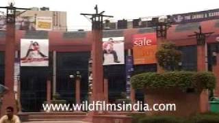 Ansal Plaza shopping Mall in Delhi  early footage [upl. by Hudis]