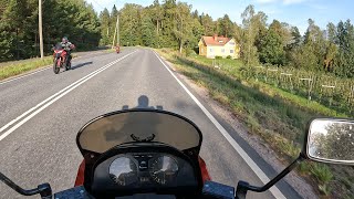 Honda VF500F Interceptor last ride of 2023 [upl. by Ninon]