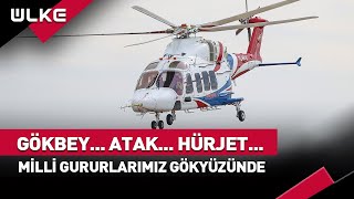 Gökbey Atak Hürjet Milli Gururlarımız Gökyüzünde haber [upl. by Nogras53]