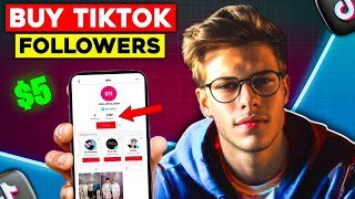 How to Buy Tiktok Followers For 5  StepbyStep Tutorial 2024 [upl. by Ivan]