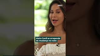 Maíra Cardi se arrepende de mudança no rosto  shorts domingoespetacular [upl. by Nevah]