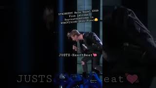 shorts music justs heartbeat latvia eurovision male popmusic 2016 grandfinal singer [upl. by Acimaj735]