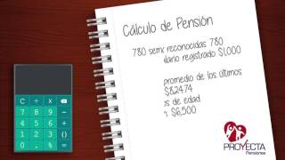 ¿Cómo se calcula una pensión del IMSS [upl. by Frederica15]