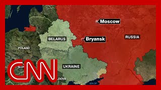 Ukrainian drone hit Russian government building in Bryansk Russian governor says [upl. by Anadroj]