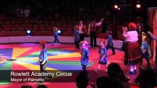 Rowlett Academy students perform at Circus Sarasota [upl. by Atikihc]