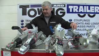 Identifying a trailer or caravan coupling  hitch for replacement or spares Alko Knott and Bradley [upl. by Eylrac]