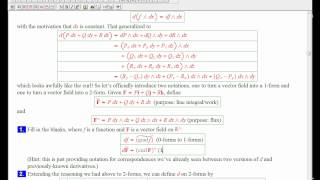 Intro to differential forms part 11 [upl. by Orelu]