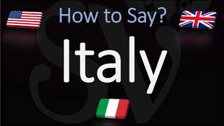 How to Pronounce Italy CORRECTLY [upl. by Brindell241]