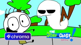 “Welcome the Green Ghost”  John amp Ghost Show PILOT  Chroma [upl. by Ame]