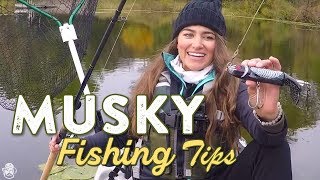 Musky Fishing Tips with Nattie Up North [upl. by Nevek]