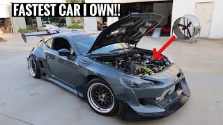 600HP Subaru BRZ Built Motor First Start Up [upl. by Ayahc217]